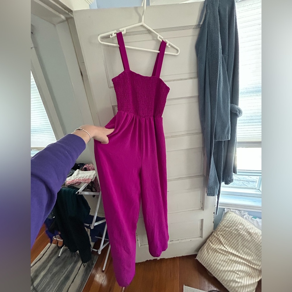 Vibrant Magenta Jumpsuit